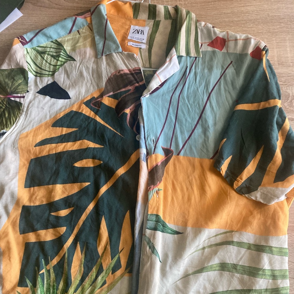 Summer Zara shirt size m in men